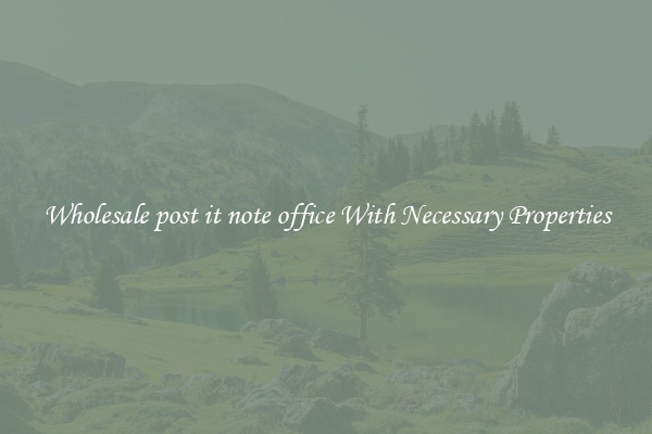 Wholesale post it note office With Necessary Properties