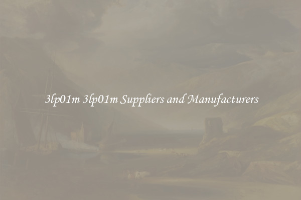 3lp01m 3lp01m Suppliers and Manufacturers